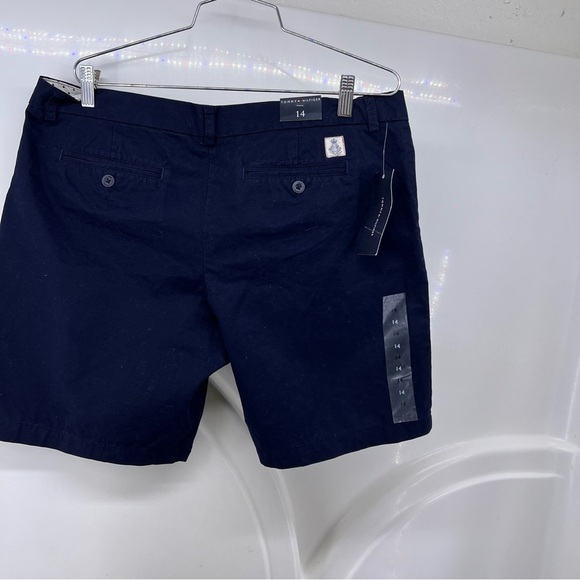 Tommy Hilfiger size 14 blue shorts b44 - Picture 4 of 5